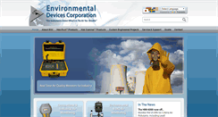 Desktop Screenshot of environmentaldevices.com